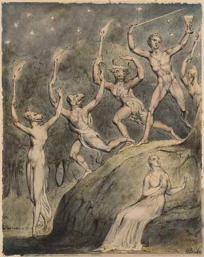 Il Comus di Milton da William Blake